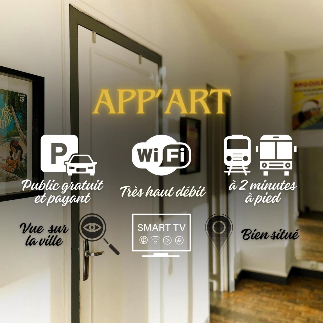 Appart Proche Gare Tgv Angouleme Deco Theme Bande Dessinee Bagian luar foto